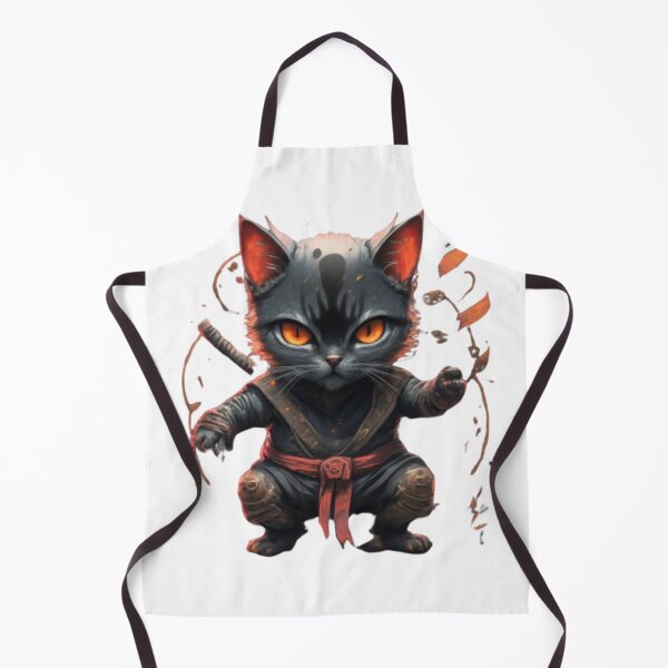 Item preview, ninja cat designed and sold by PatronesKawai.