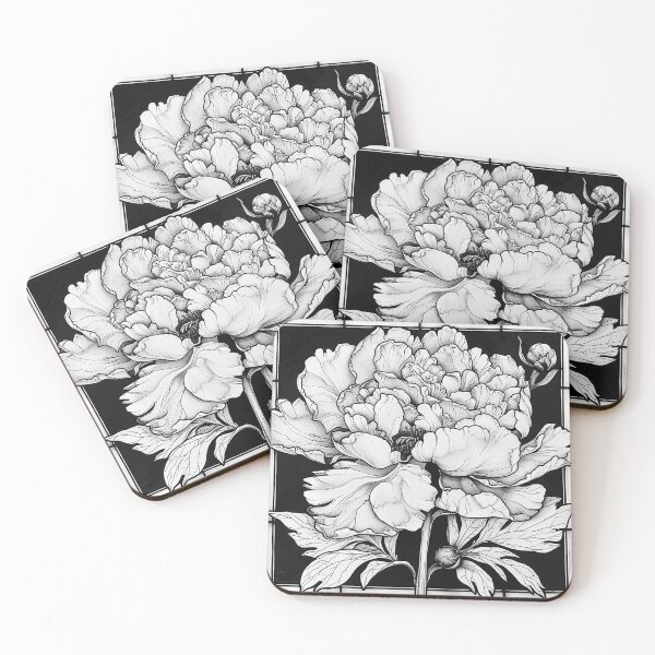 Item preview, Peonies designed and sold by custom-concepts.