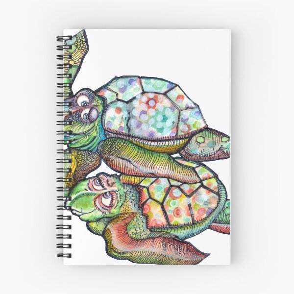 Item preview, Two Turtles designed and sold by ArtByBeatriz.