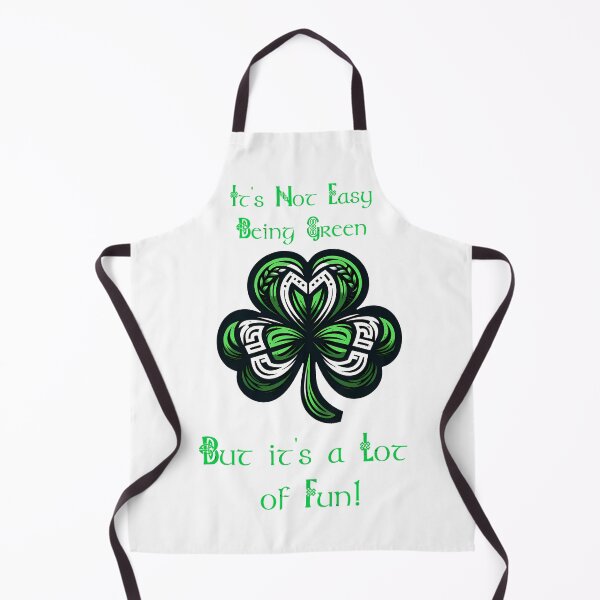 Item preview, St Patrick Day Shamrock It's not easy being green, But it's a Lot of Fun! designed and sold by Irbisinthebox.