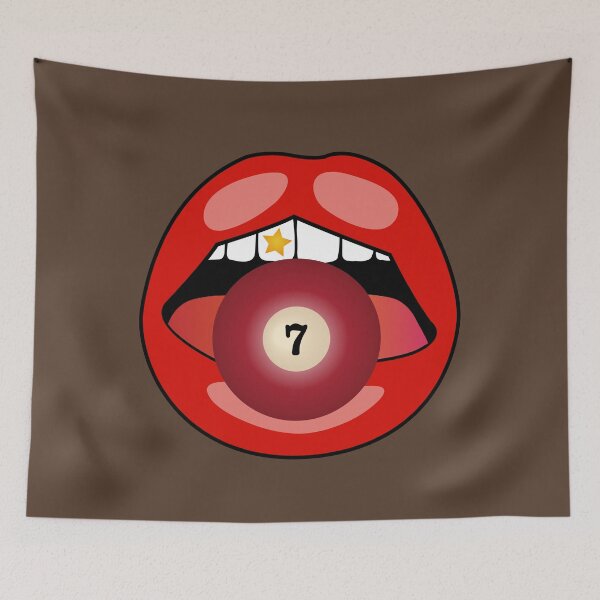 Item preview, RUNAWAY STEPH Design Red Ball Seven Mouth Classic designed and sold by RunawaySteph.