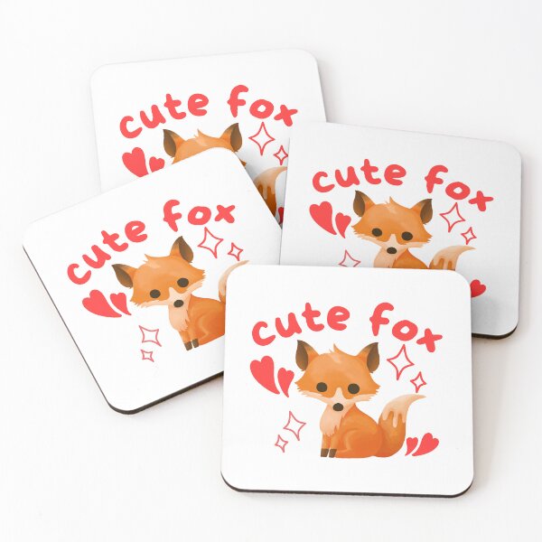 Item preview, Little Cute Fox Love designed and sold by Shopjerry.