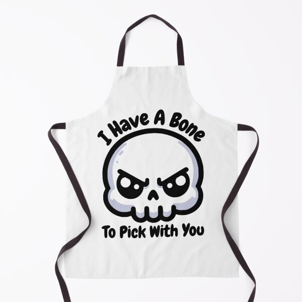 Item preview, I Have A Bone To Pick With You! Cute Skull Anatomy Pun designed and sold by PMCreative.