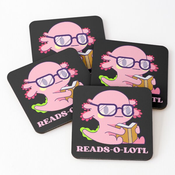 Item preview, Axolotl Reading Book designed and sold by RedPumpFlash.