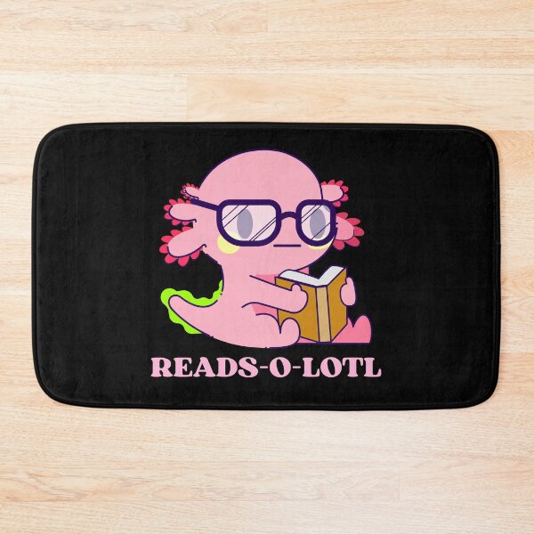 Item preview, Axolotl Reading Book designed and sold by RedPumpFlash.