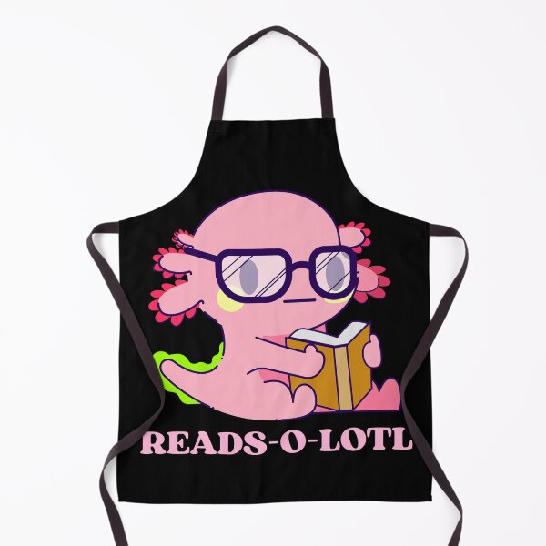 Item preview, Axolotl Reading Book designed and sold by RedPumpFlash.