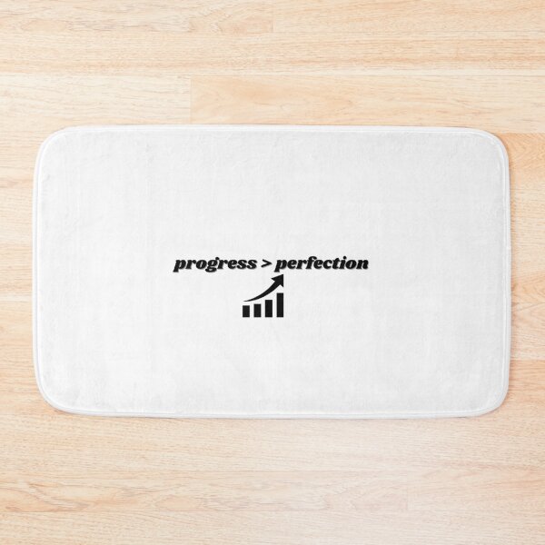Item preview, Progress Over Perfection  designed and sold by ChiWellness Shop.