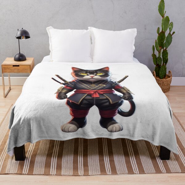 Item preview, ninja cat designed and sold by PatronesKawai.