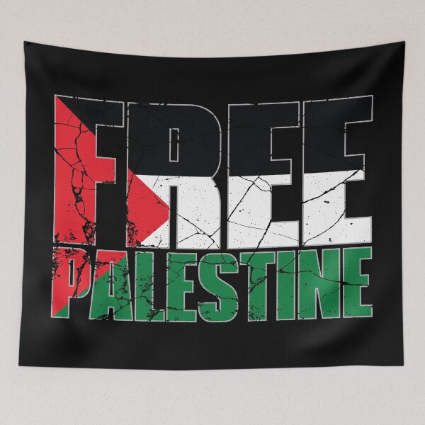 Item preview, Free Palestine Gaza Flag - Support Palestine - Palestine Solidarity designed and sold by WIZECROW.