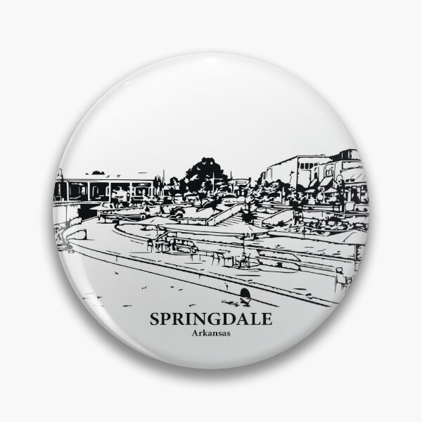 Item preview, Springdale - Arkansas designed and sold by Lakeric Cityscapes.