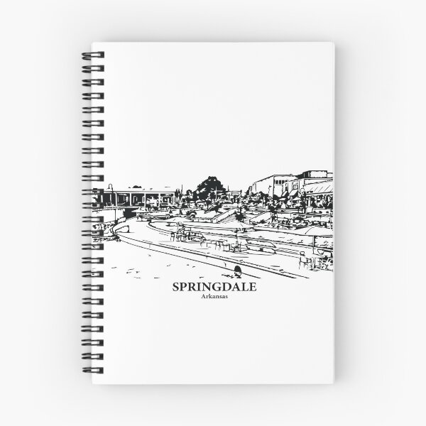 Item preview, Springdale - Arkansas designed and sold by Lakeric Cityscapes.