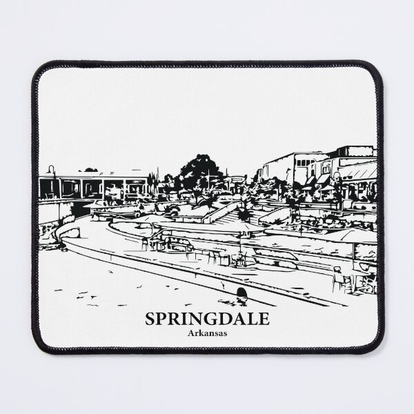 Item preview, Springdale - Arkansas designed and sold by Lakeric Cityscapes.