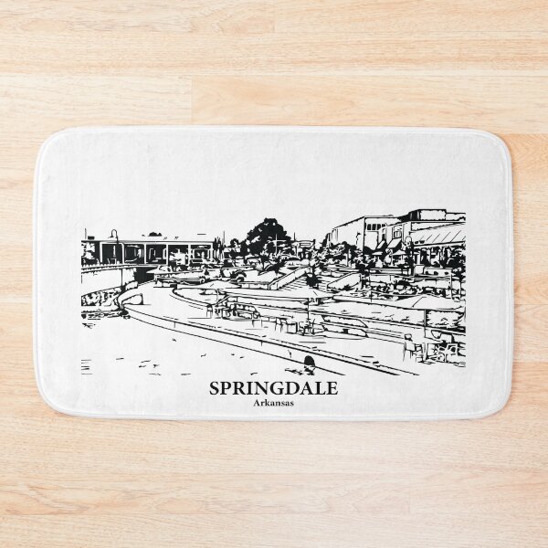 Item preview, Springdale - Arkansas designed and sold by Lakeric Cityscapes.