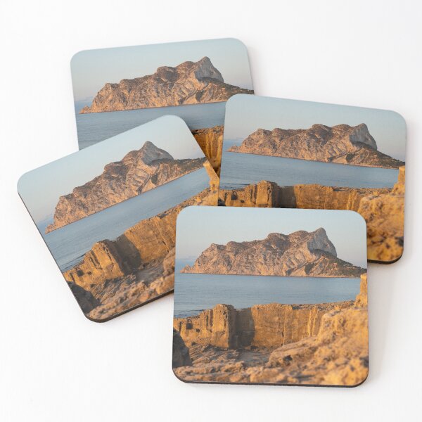 Item preview, Peñón de Ifach, rocks and the Mediterranean at sunrise 2 designed and sold by Adriana Mueller.