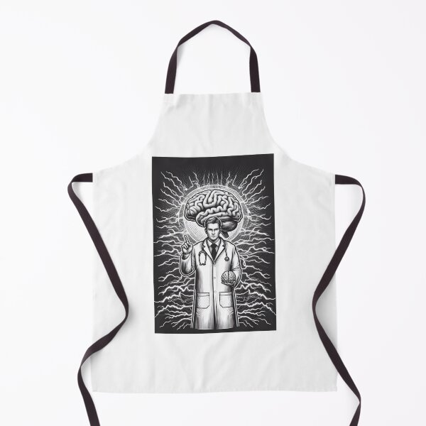 Item preview, Neurologist with brain designed and sold by Klysztof.