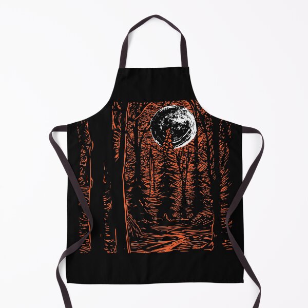 Item preview, Deep Woodcut Forest in Moonlight designed and sold by Gonza643.