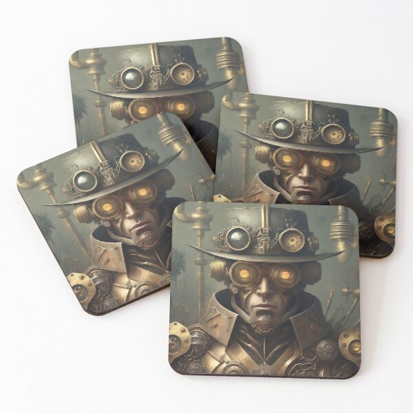 Item preview, Steampunk Bounty Hunter Digital Art designed and sold by PixelsNBows.
