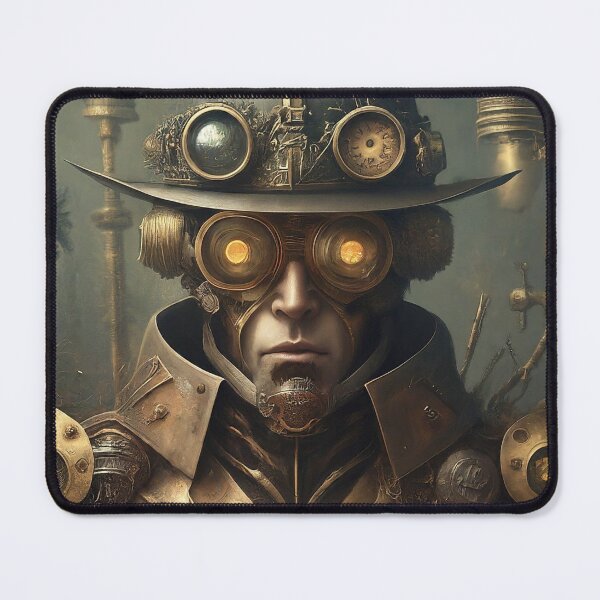 Item preview, Steampunk Bounty Hunter Digital Art designed and sold by PixelsNBows.