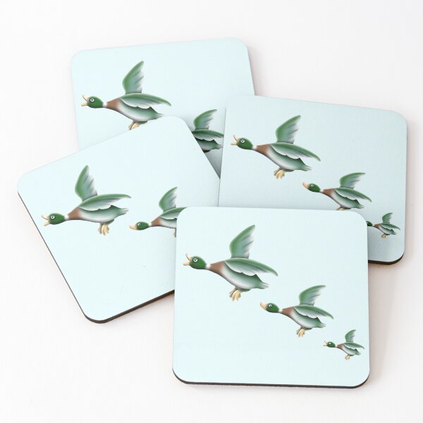 Item preview, Classic flying ducks designed and sold by Manxcraft.