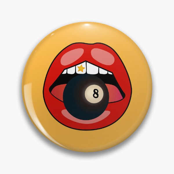 Item preview, RUNAWAY STEPH Design Red Ball Eight Mouth Classic designed and sold by RunawaySteph.
