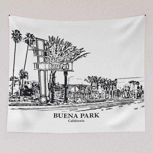 Item preview, Buena Park - California designed and sold by Lakeric Cityscapes.