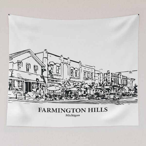 Item preview, Farmington Hills - Michigan designed and sold by Lakeric Cityscapes.