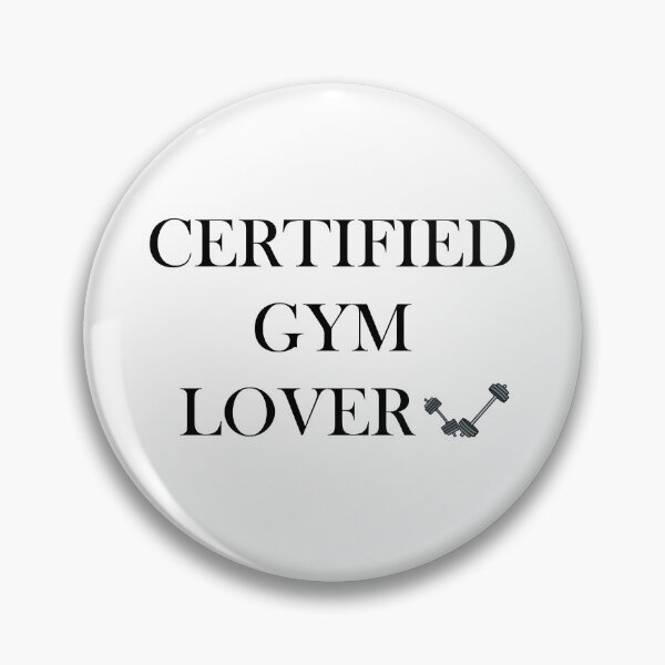 Item preview, Certified Gym Lover designed and sold by ReljaStojilovic.