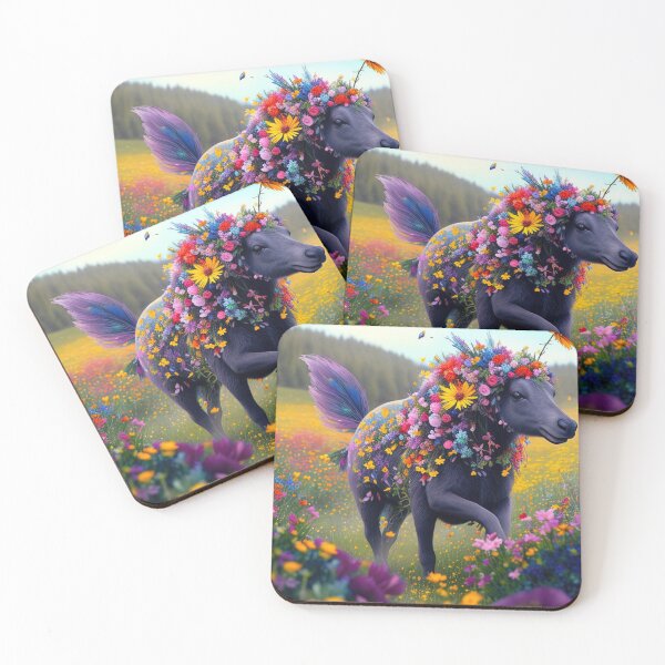 Item preview, Happy Animal Fun, niños, flores, primavera, lindo, caballo, felicidad designed and sold by Cyber Kids.