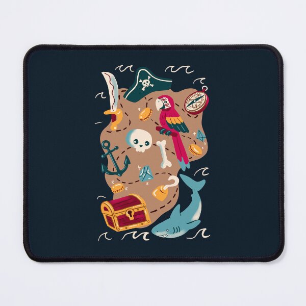 Item preview, Illustrated treasure island map - cool  designed and sold by Patrick Gervacio.