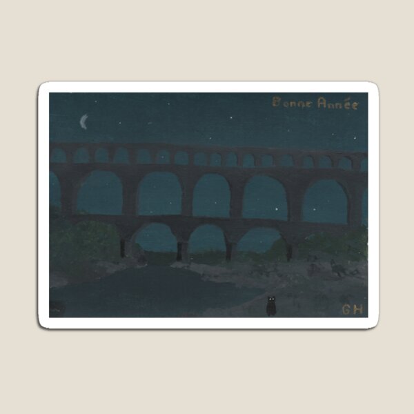 Item preview, Gard's Bridge designed and sold by dessine-moi.