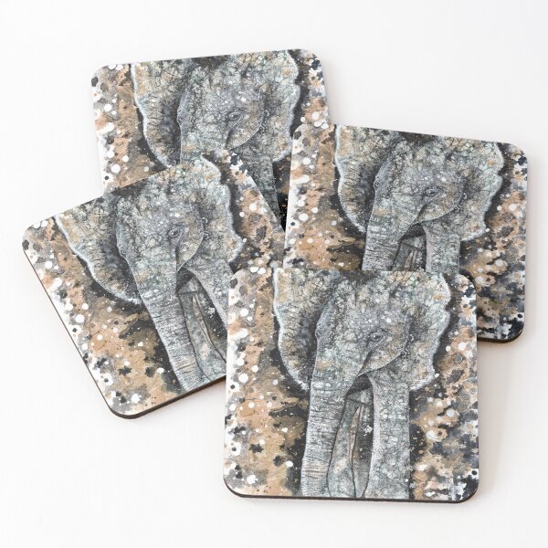 Item preview, Elephant Eyes designed and sold by ArtByBeatriz.