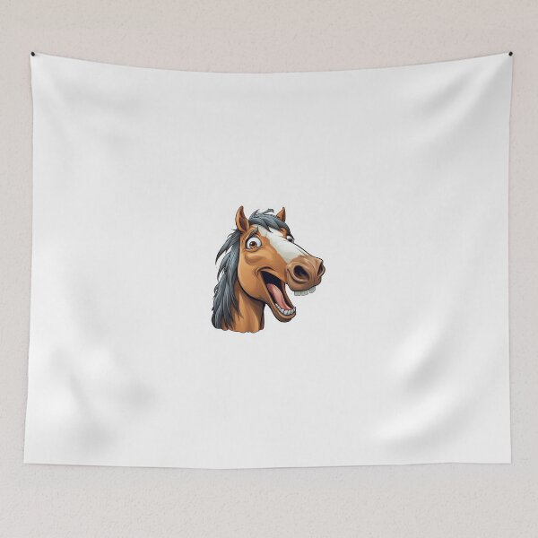 Item preview, Horse Funny With Teeth Meme Laugh Comedy Joke Art Animal designed and sold by SMARTKIT  DESIGNAGENCY.