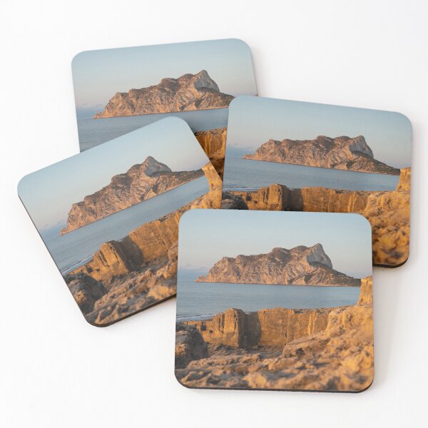 Item preview, Peñón de Ifach, rocks and the Mediterranean at sunrise 1 designed and sold by Adriana Mueller.