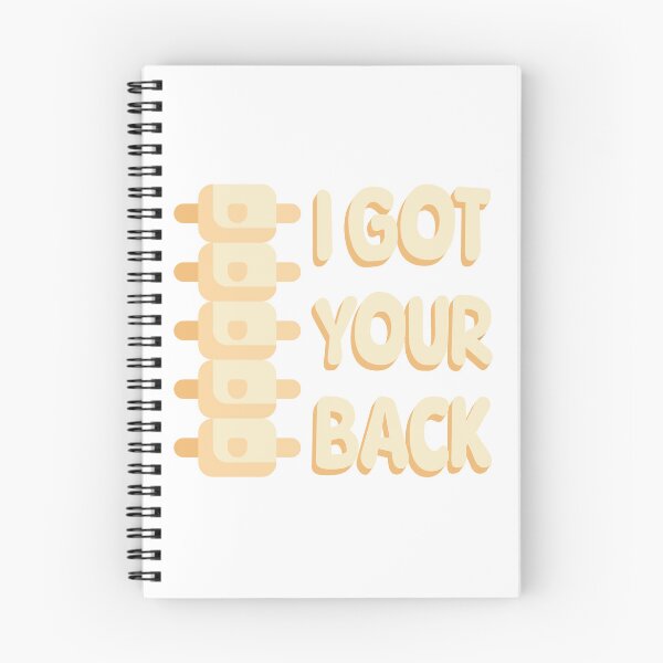 Item preview, I Got Your Back! Cute Chiropractor Anatomy Pun designed and sold by PMCreative.