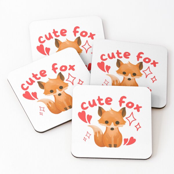 Item preview, Little Cute Fox Love designed and sold by Shopjerry.