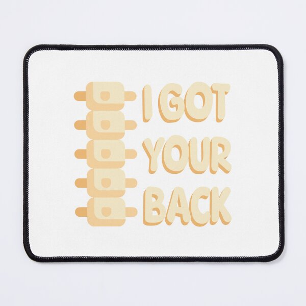 Item preview, I Got Your Back! Cute Chiropractor Anatomy Pun designed and sold by PMCreative.