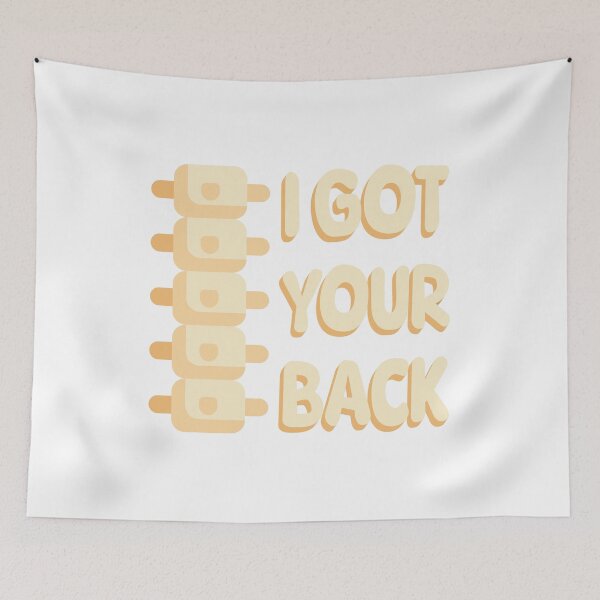 Item preview, I Got Your Back! Cute Chiropractor Anatomy Pun designed and sold by PMCreative.
