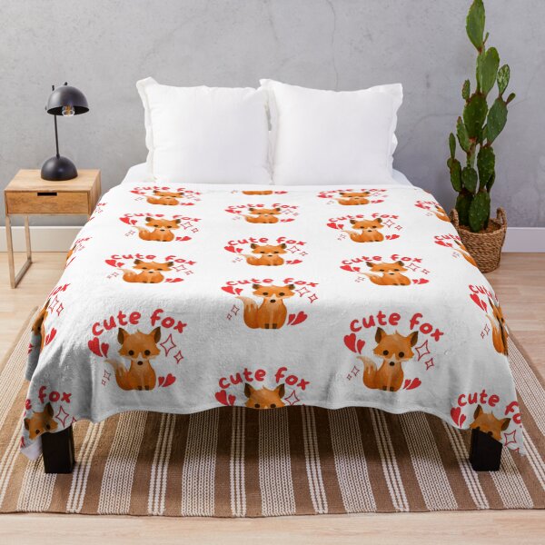 Item preview, Little Cute Fox Love designed and sold by Shopjerry.