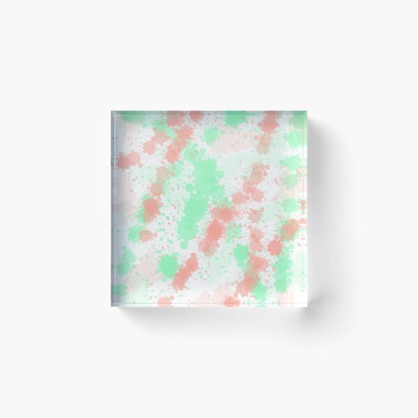 Item preview, Pink and Green Paint Splatter designed and sold by DrBJess.