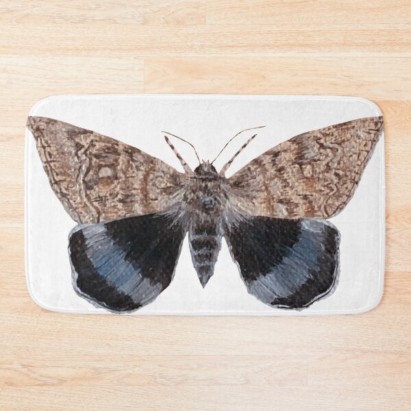 Item preview, blue underwing moth designed and sold by kaitlynyaru.art.