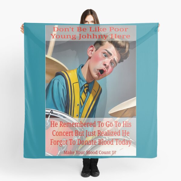 Item preview, Don't Be Like Johhny: Donate Blood And Plasma Today designed and sold by Hall-O-Gram.