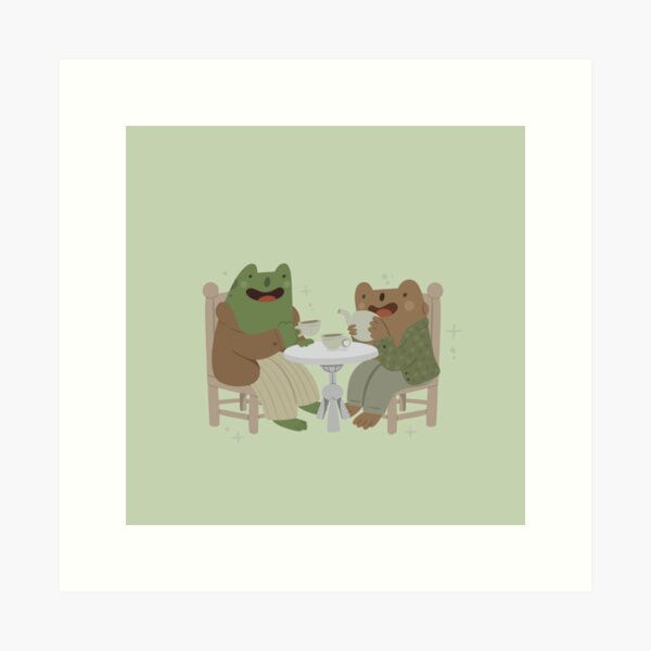 Item preview, Mr.Frog & Mr.Toad designed and sold by Peyton Munson Art.