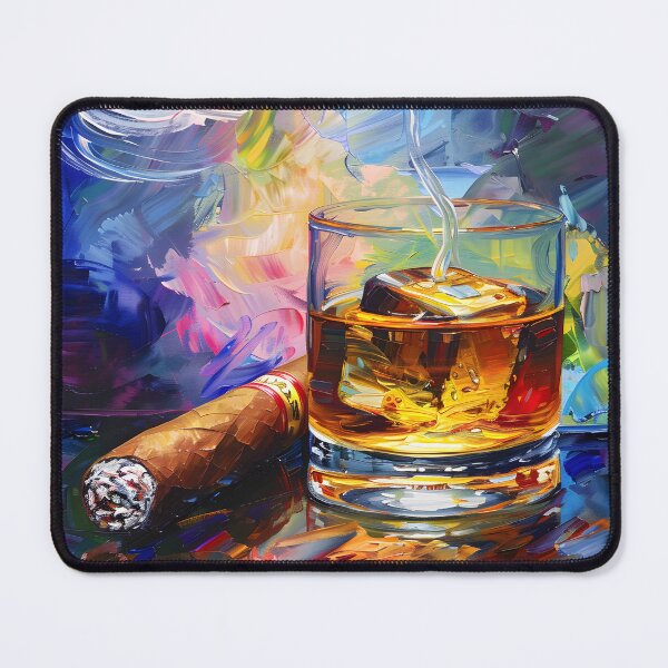 Artikelvorschau, Chromatische Harmonie – Enthüllung des Spektrums von Kubismus, Fauvismus und Impressionismus in Whisky und Zigarre entworfen und verkauft von OlfactoART Studio.