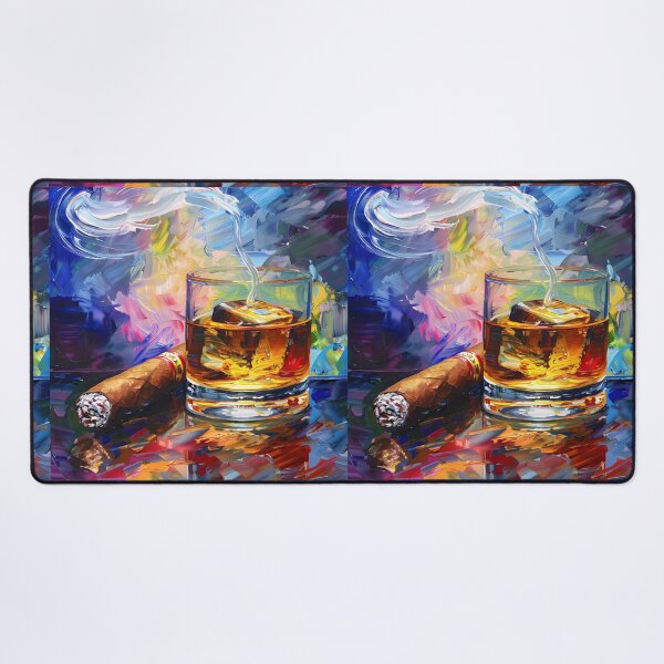 Item preview, Chromatic Harmony- Unveiling the Spectrum of Cubism, Fauvism, and Impressionism in Whiskey and Cigar designed and sold by OlfactoART Studio.