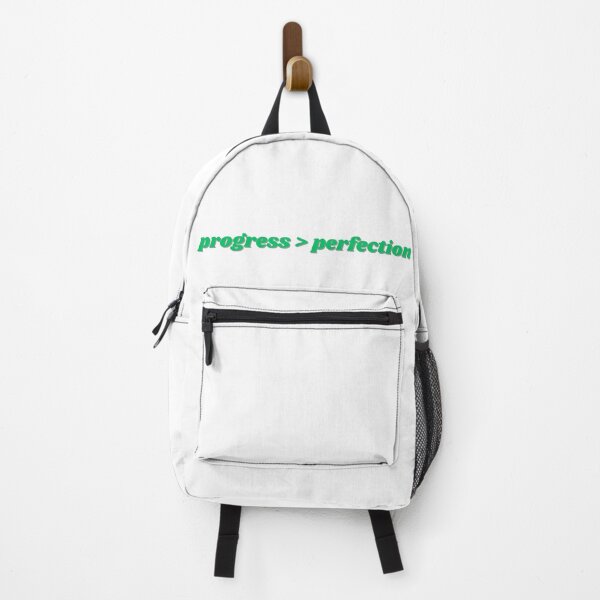 Item preview, Progress Over Perfection, Green  designed and sold by ChiWellness Shop.