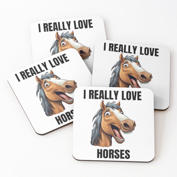 Item preview, Horse Funny With Teeth Meme Laugh Comedy Joke Art Animal designed and sold by SMARTKIT  DESIGNAGENCY.