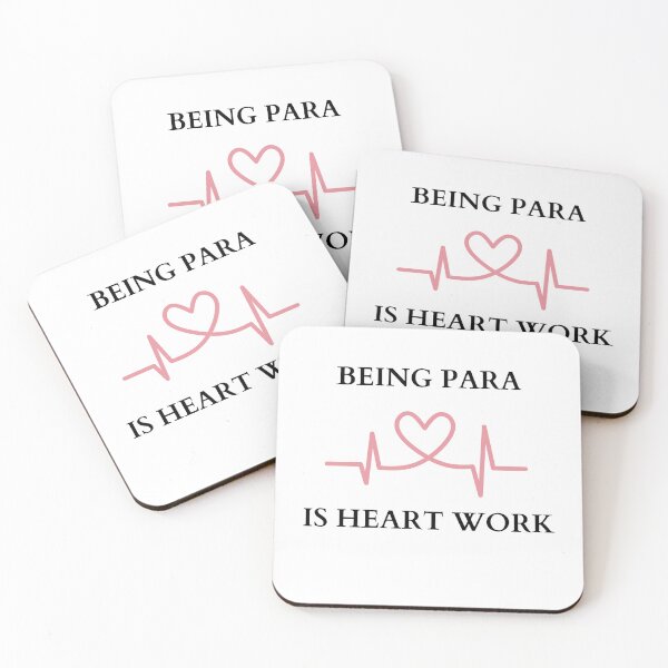 Item preview, Being Para is Heart Work Funny Gifts for Paraprofessionals designed and sold by Klaudia Kruk.