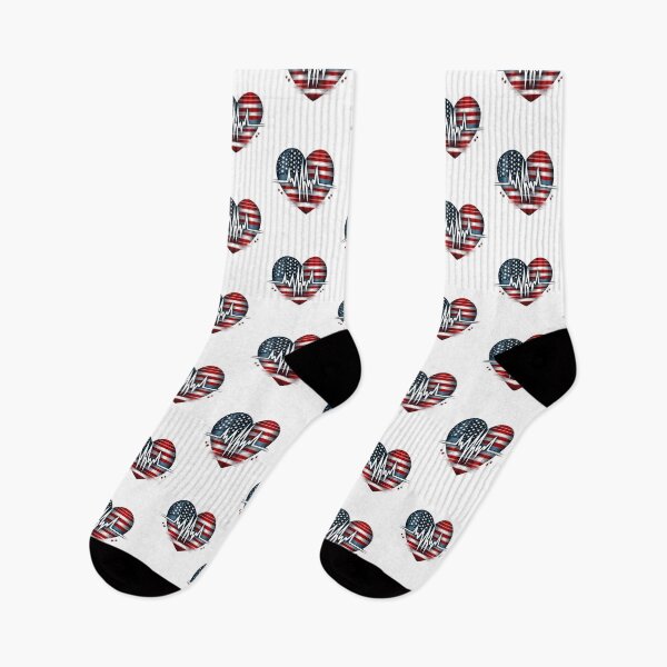 Item preview, American Heartbeat: Unity & Freedom Pulse designed and sold by creativechaster.