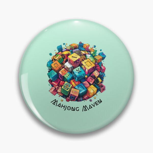 Artikelvorschau, Psychedelisches Mahjong Brick Circle T-Shirt – einzigartiges Design! entworfen und verkauft von zax454.