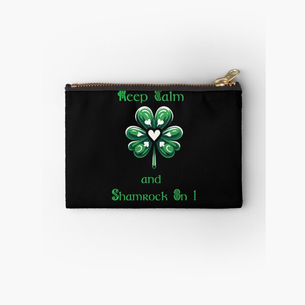 Item preview, St Patrick Day Keep Calm and Shamrock and Roll!  designed and sold by Irbisinthebox.